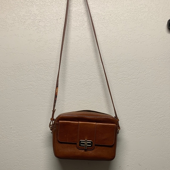 Brahmin Handbags - Brahmin Brown Leather Crossbody Bag